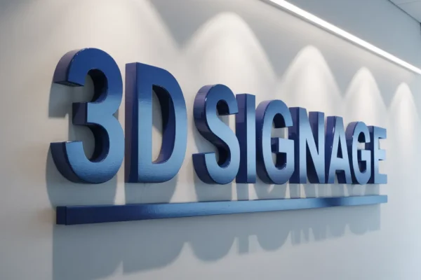 3d signage duubai