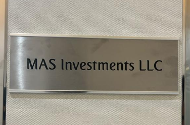 office nameplate dubai