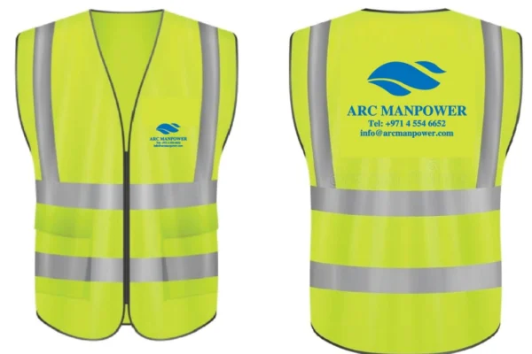 Safety jacket printing in dubai
