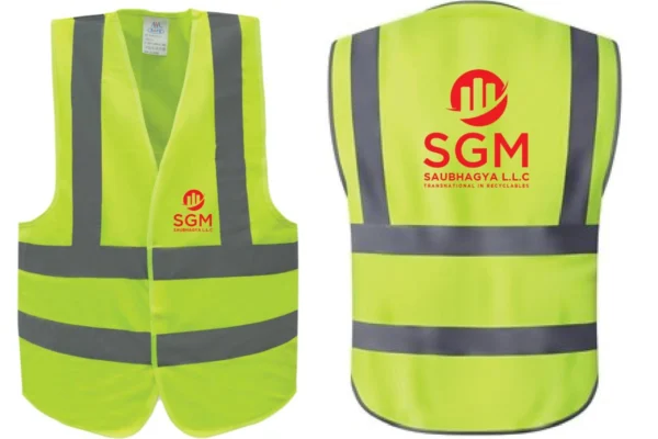 Safety jacket printing in dubai
