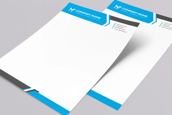 letterhead printing in dubai